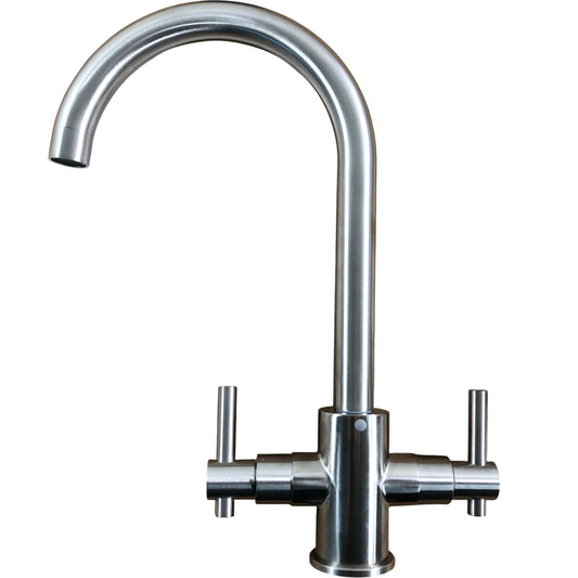 Funime Kitchen Tap Single Spout Brass Mixer Faucet Modern Design