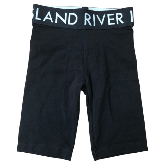 River Island Black Cycling Shorts 18-24 Months Girls Comfortable Everyday Wear