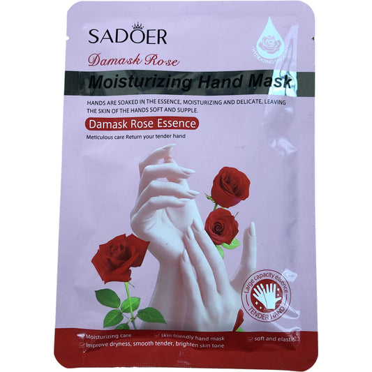 SADOER Damask Rose Moisturizing Hand Mask Hydrating Treatment Creams