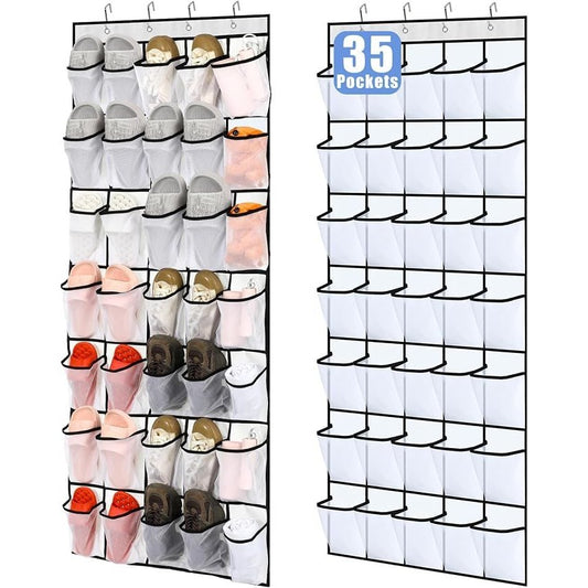 Over Door Hanging Shoe Storage 70 Pockets