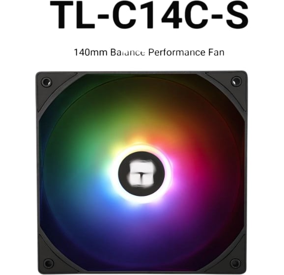 Thermalright TL-C14C-S 140mm RGB Balance Performance Fan Low Noise PWM