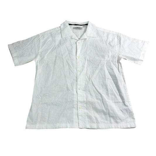AllSaints Short Sleeve Shirt Age 12-13 Years White Cotton Casual Top