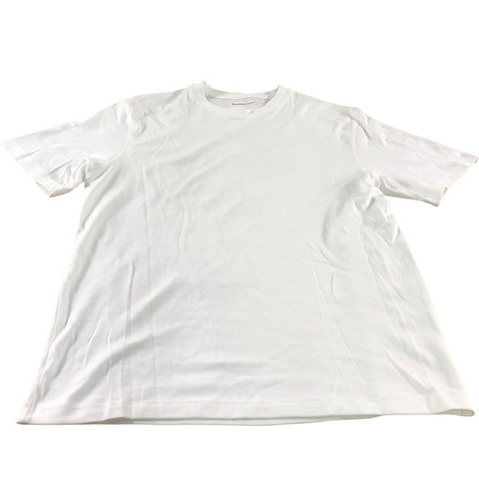 River Island White Slim Fit T-Shirt - Size Large
