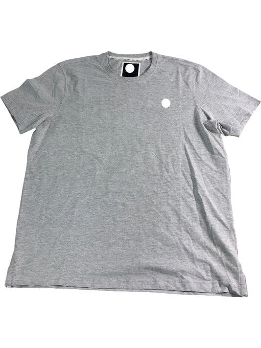 Branded XL Men's Grey T Shirt Short Sleeve Cotton