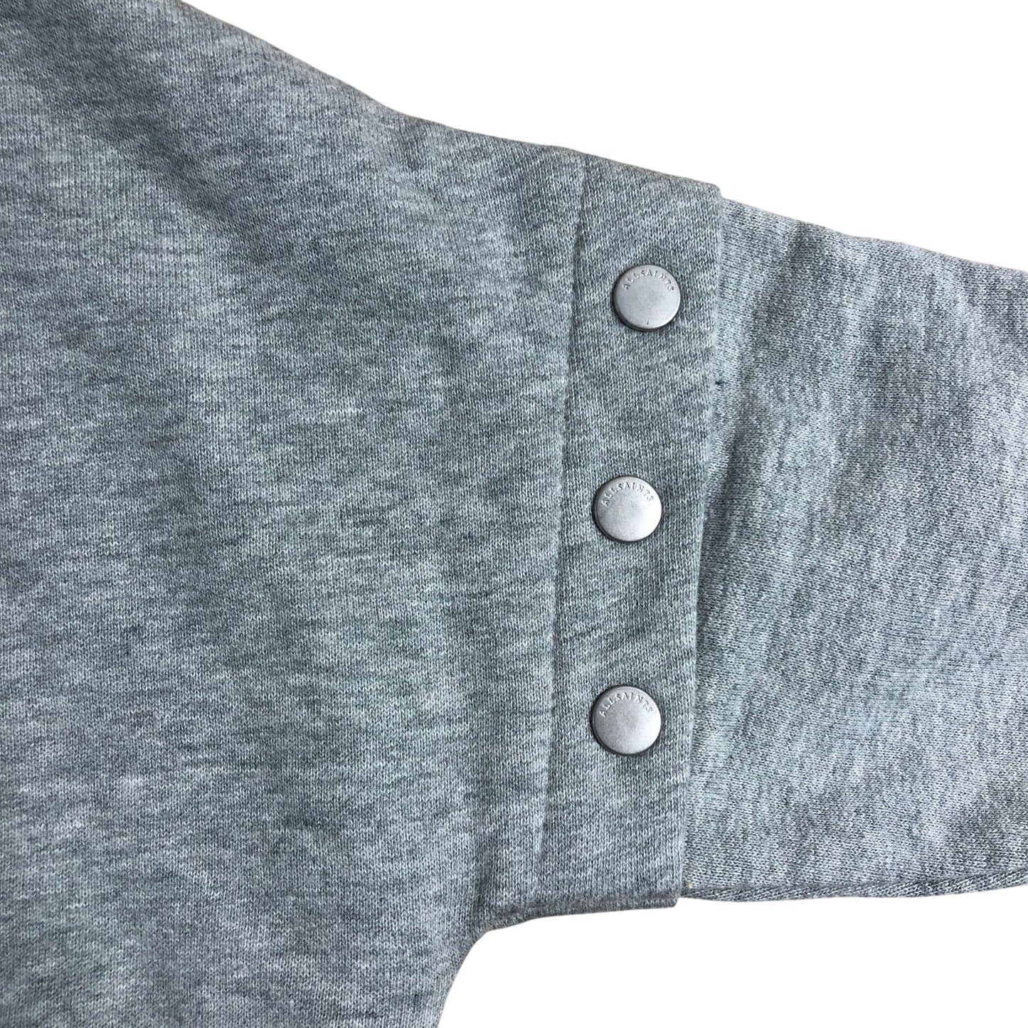 Allsaints Grey Sweatshirt 12 18 Months Girl Short Sleeves Casual Top