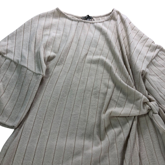 River Island Size XL Women's Beige Tie Midi Dress