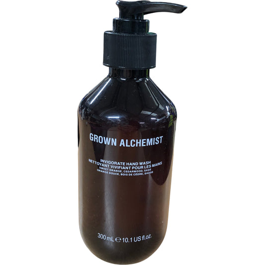GROWN ALCHEMIST Invigorate Hand Wash 300ml Natural Ingredients Vegan Unisex