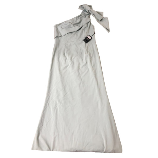 Adrianna Papell One Shoulder Dress Women's Mint Green Formal Evening Size 14