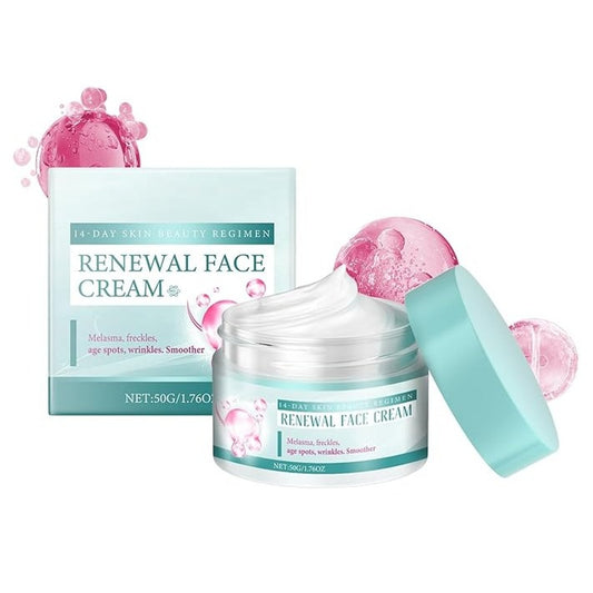 Renewal Face Cream 50G Anti Ageing Moisturiser Reduce Wrinkles Smooth Skin