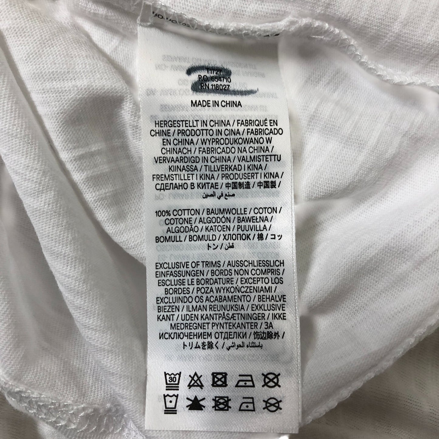 Boden Women's Long Sleeve Top White Cotton Casual Blouse UK6