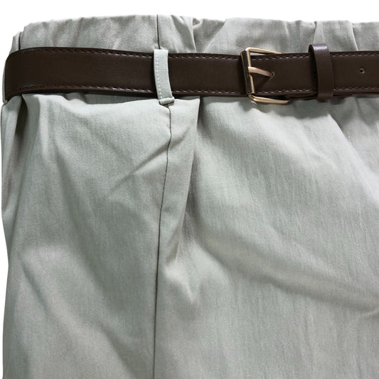 River Island Women's Skirt UK S Casual Beige Viscose Blend with Belt