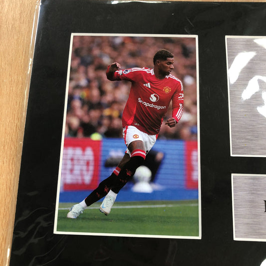 Marcus Rashford Print Photo Display Manchester United Memorabilia Collectible A4
