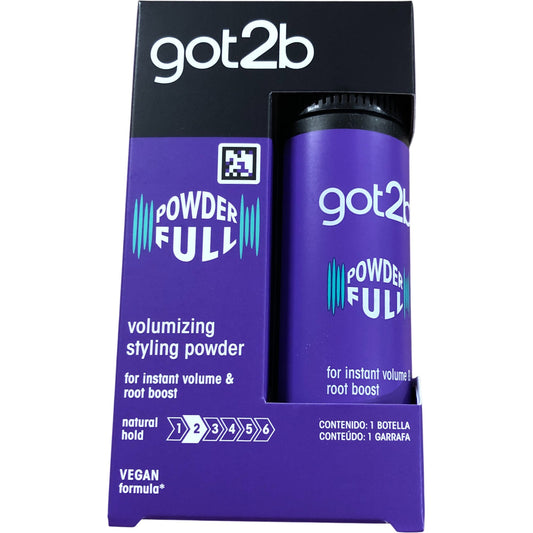 got2b Powderfull Volumizing Styling Powder 10g Natural Hold Vegan Formula