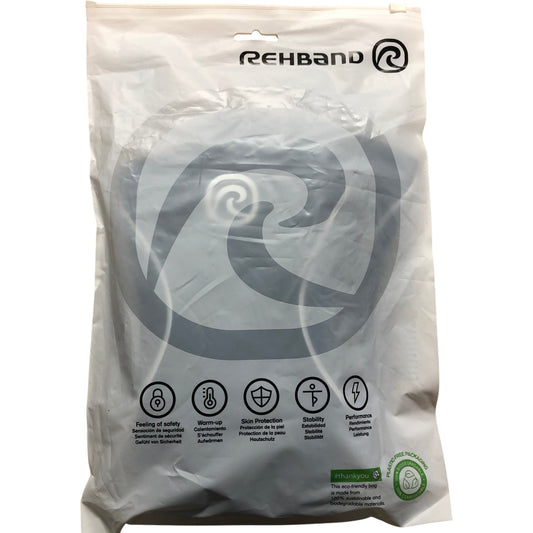 REHBAND RX Knee Sleeve 5mm Large Black Pair Support Brace Comfortable Fit