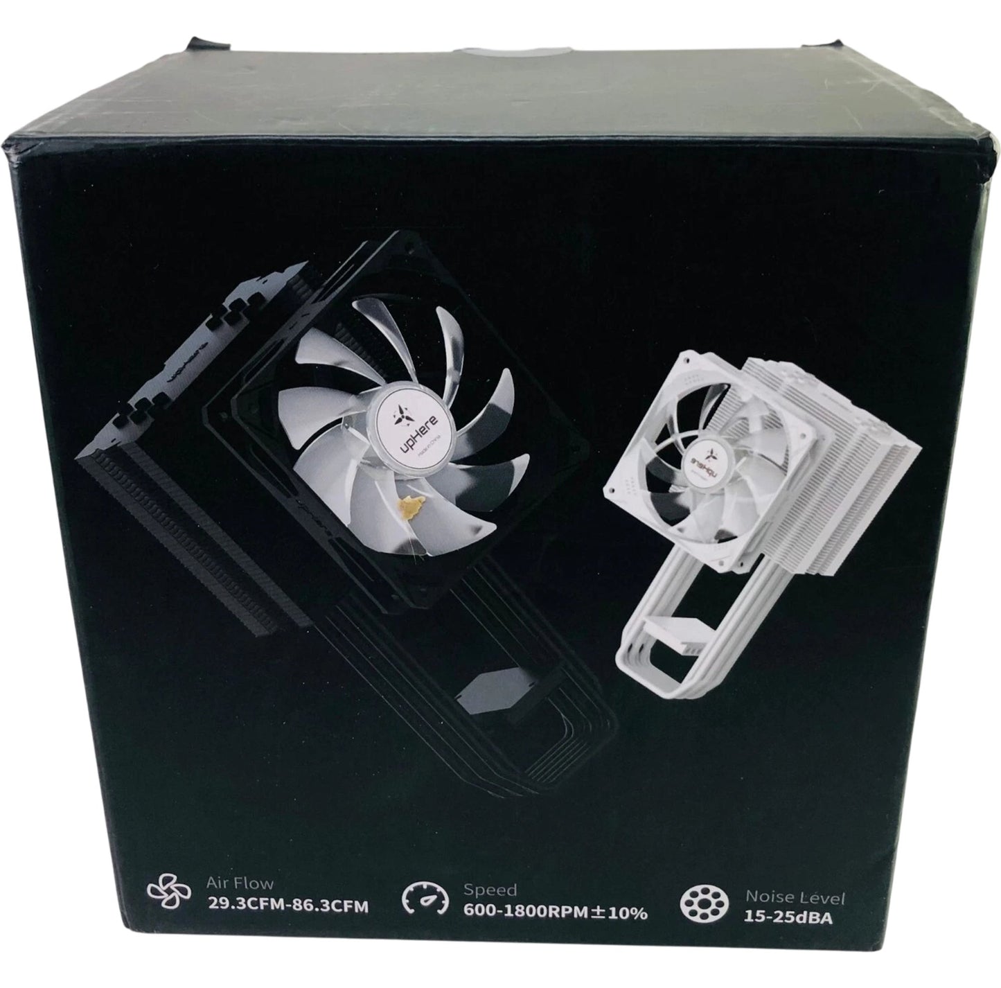 upHere SS5 SS6 CPU Cooler Black Edition Heat Pipe 120mm Cooling Fan