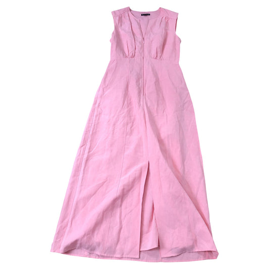 Women's Dress Size 6 Pink Sleeveless Casual Zip Front