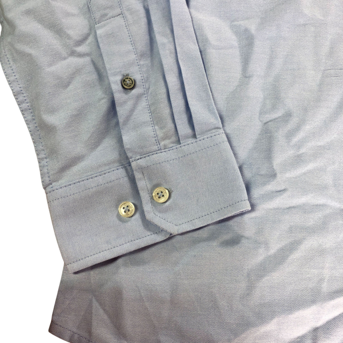 Ben Sherman XXL Long Sleeve Shirt Sky Blue Cotton Men Classic Fit