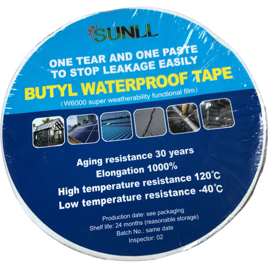 Sunll Butyl Waterproof Tape 5cm Wide Easy Leak Repair Sealant Indoor Outdoor