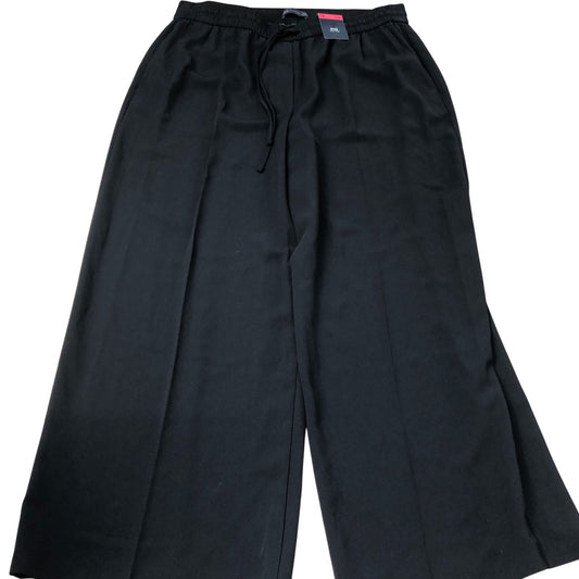 Trousers Women's Black Wide Leg Size 18 Casual Comfort