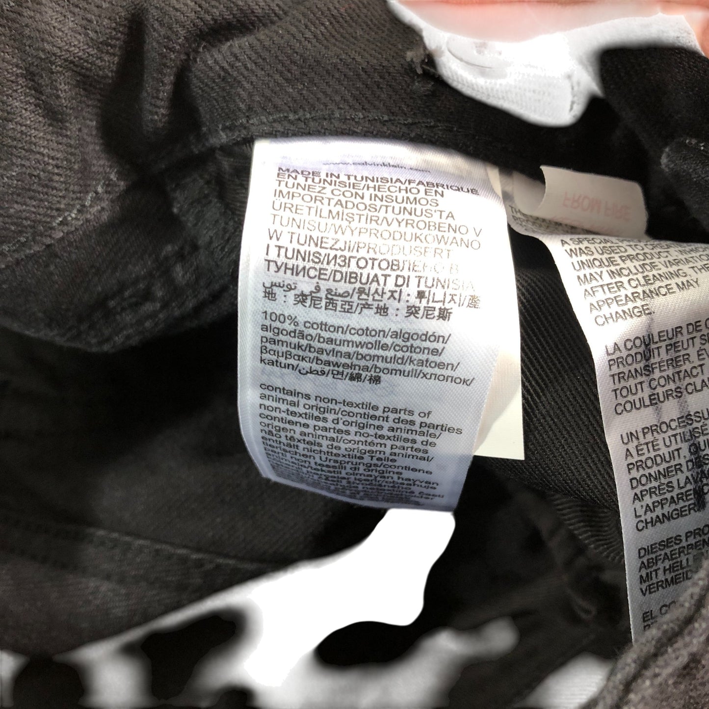 Calvin Klein Jeans Women's Black Slim Fit Size UK8 Cotton Trousers