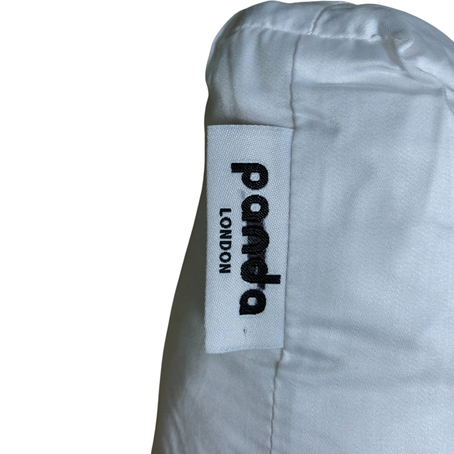 Panda London 100 Percent Bamboo Pillowcases Set of Two Pure White 50x75cm