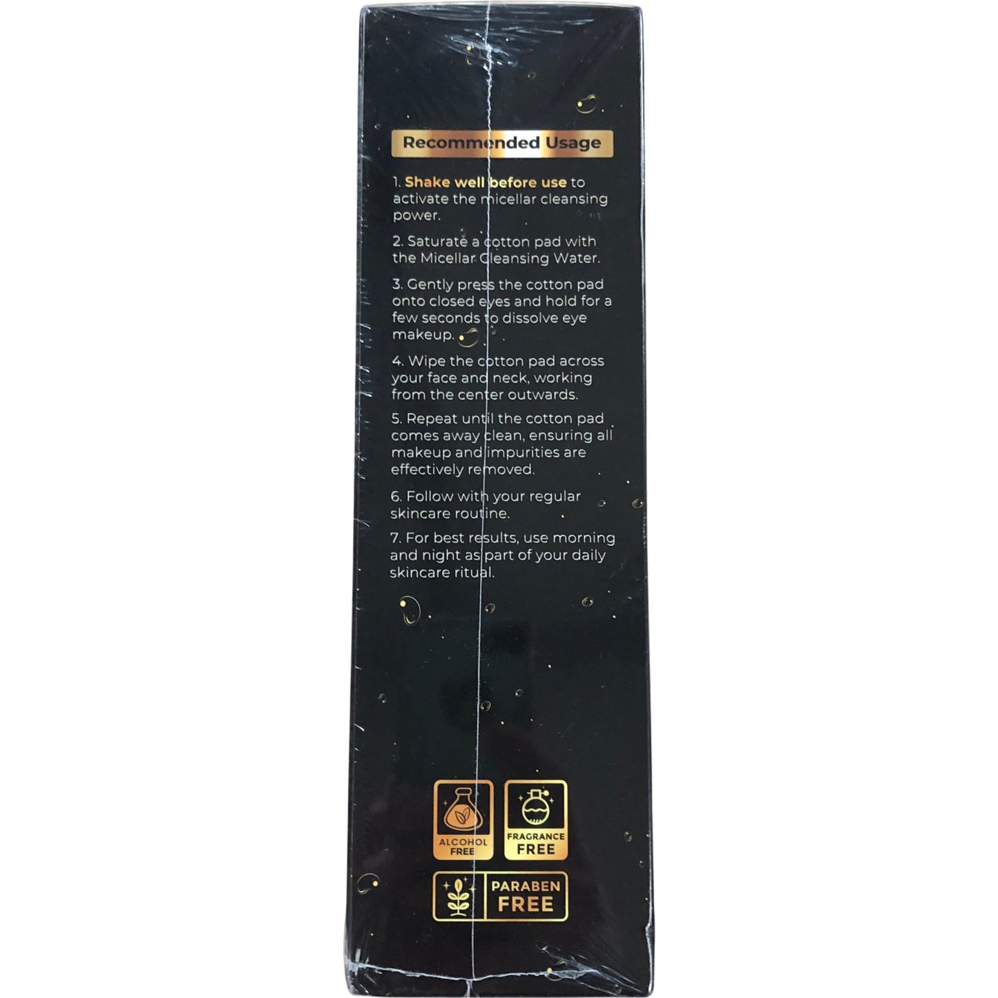 IMPRESSIONS Micellar Beauty Elixir Cleansing 100ml Makeup Removal Cottons Rounds