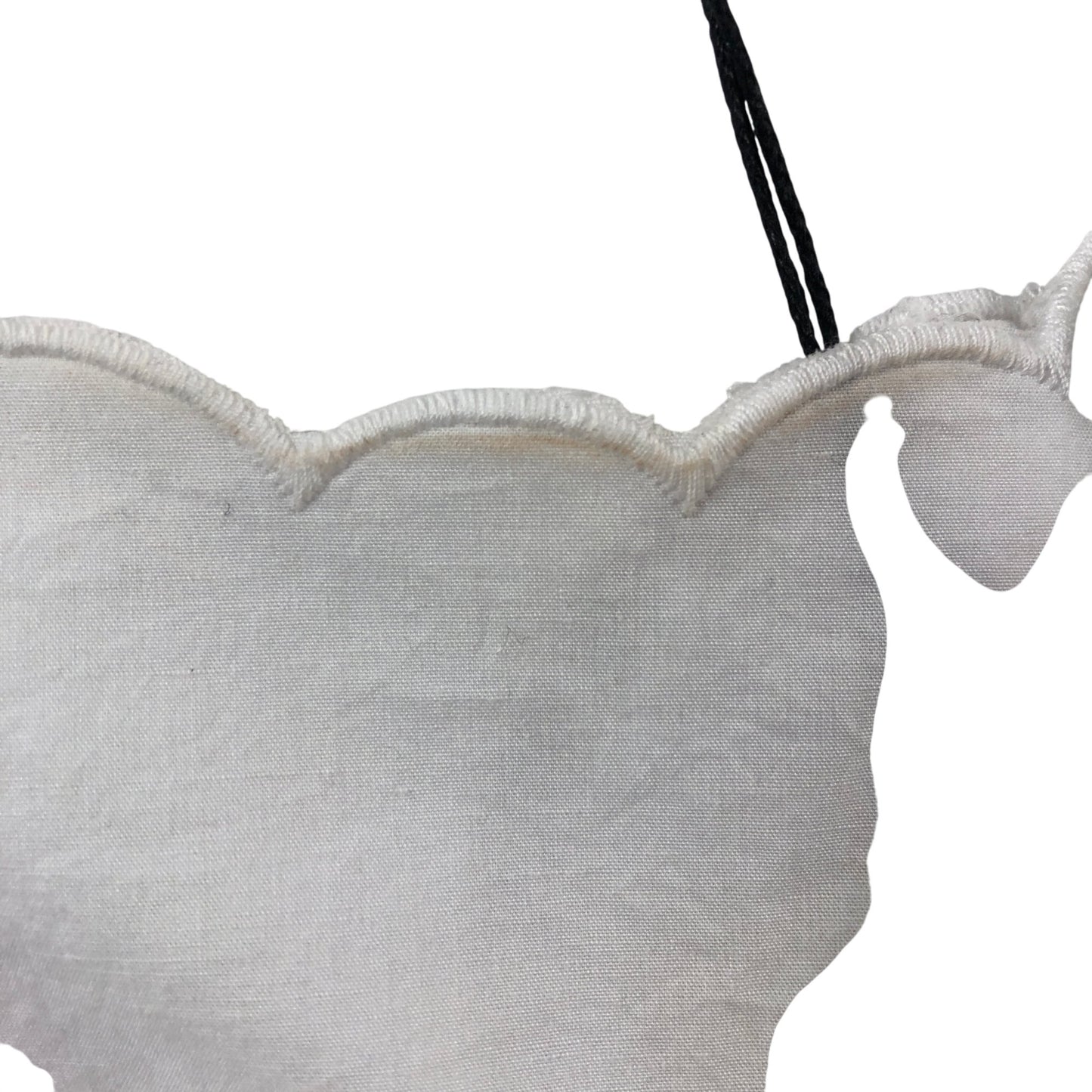 River Island White Floral Embroidered Blouse Size UK10 Women's Relaxed