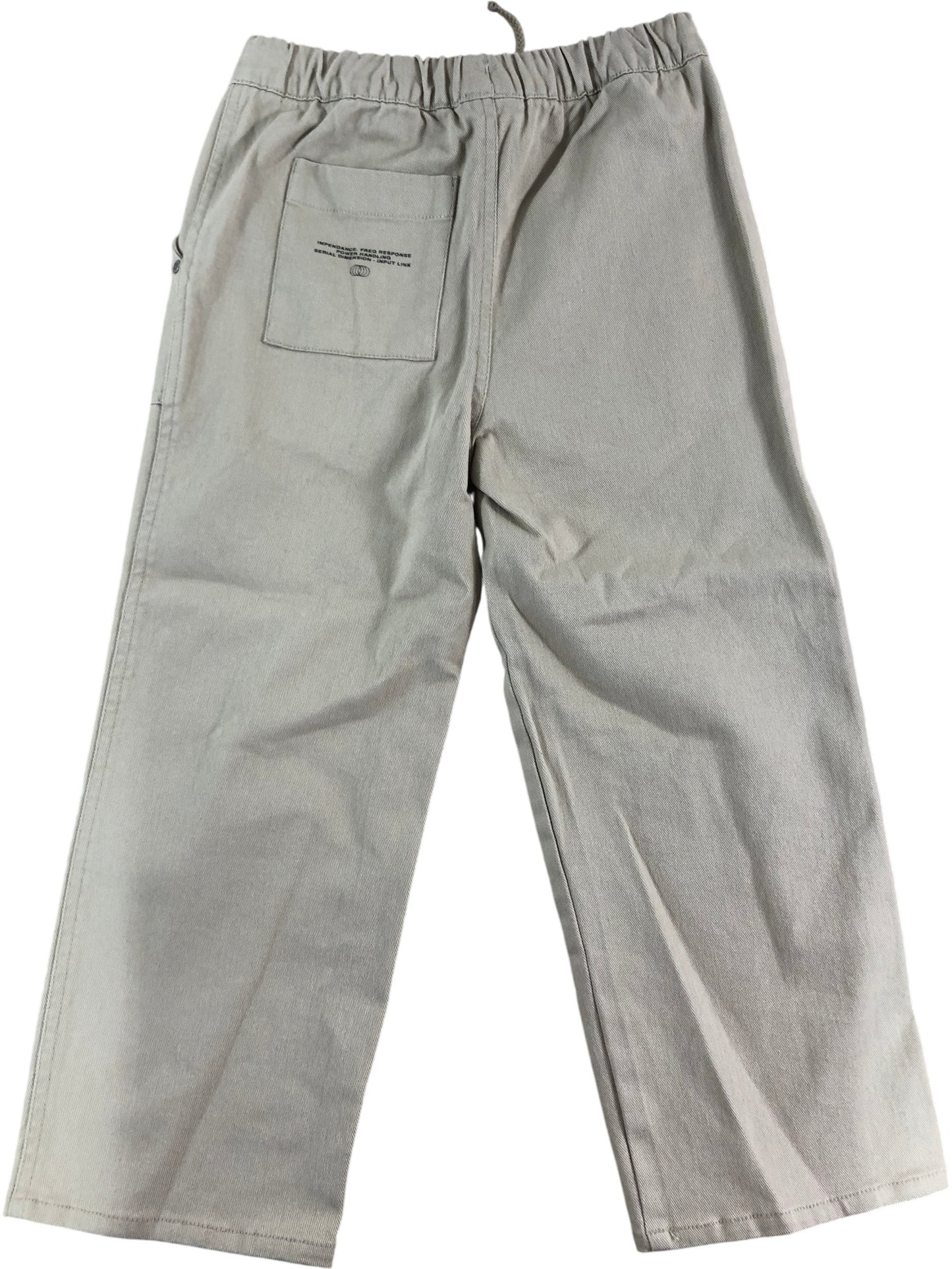 River Island Chinos 7 8 Years Boys Trousers Beige Casual Elasticated Waist