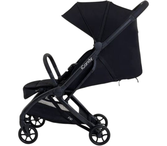 iCandy Pip Pushchair Stroller Lightweight Compact Black Includes Accessories