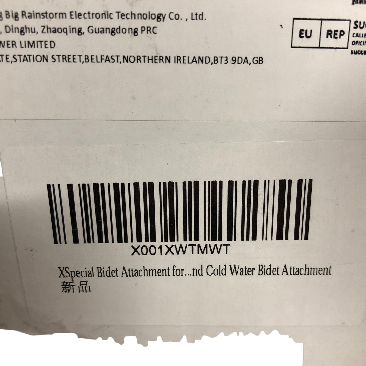 XSPECIAL HYX004UK Bidet Attachment For Toilet Cold Water Luxury Feature