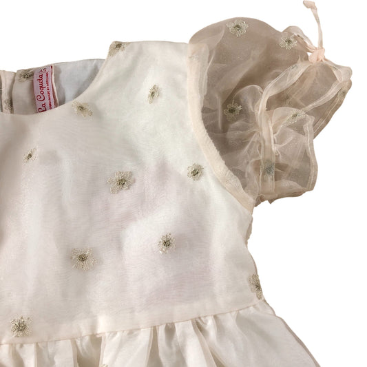 La Coqueta Ivory Gardenia Dress - 5 Years
