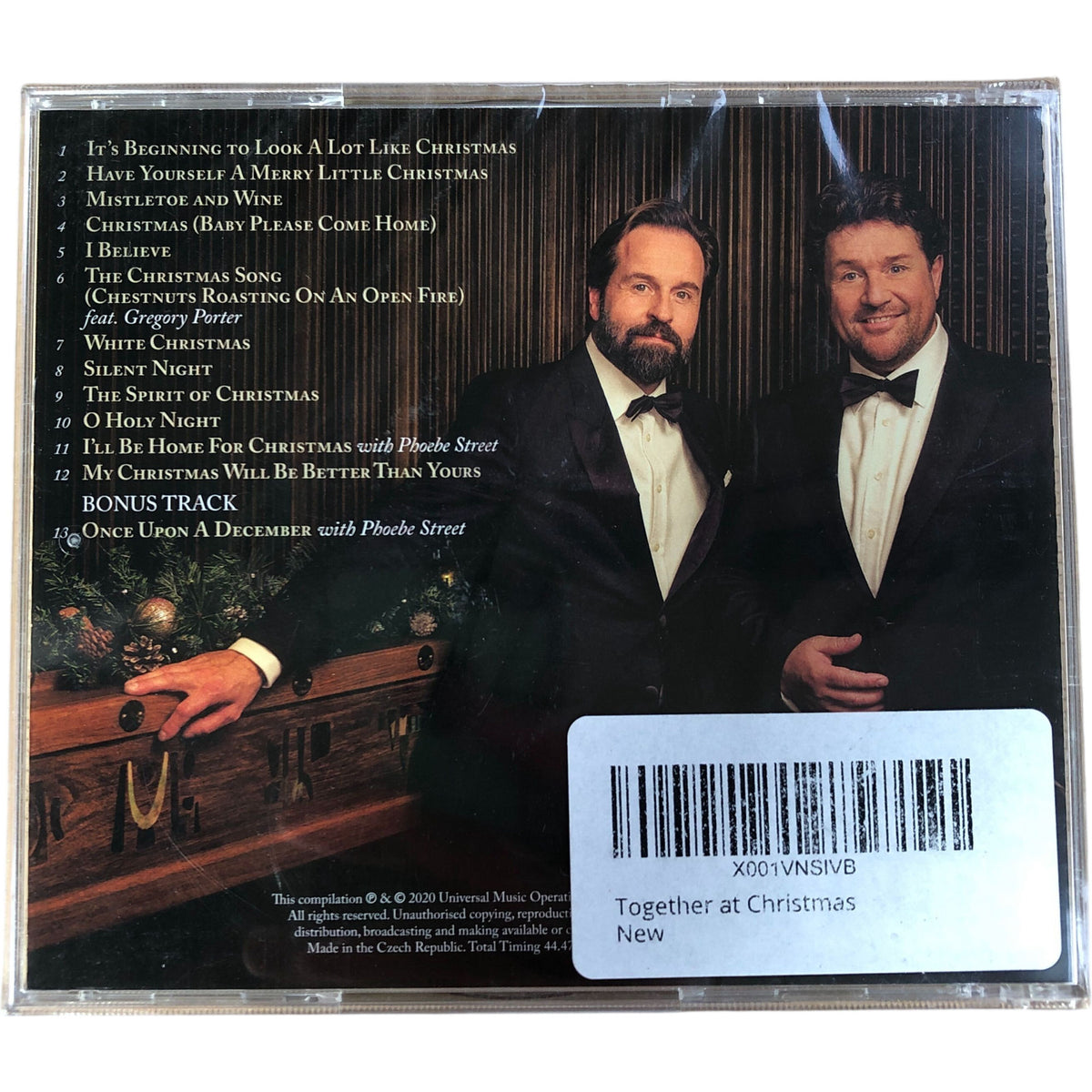 Michael Ball & Alfie Boe Together At Christmas Music CD