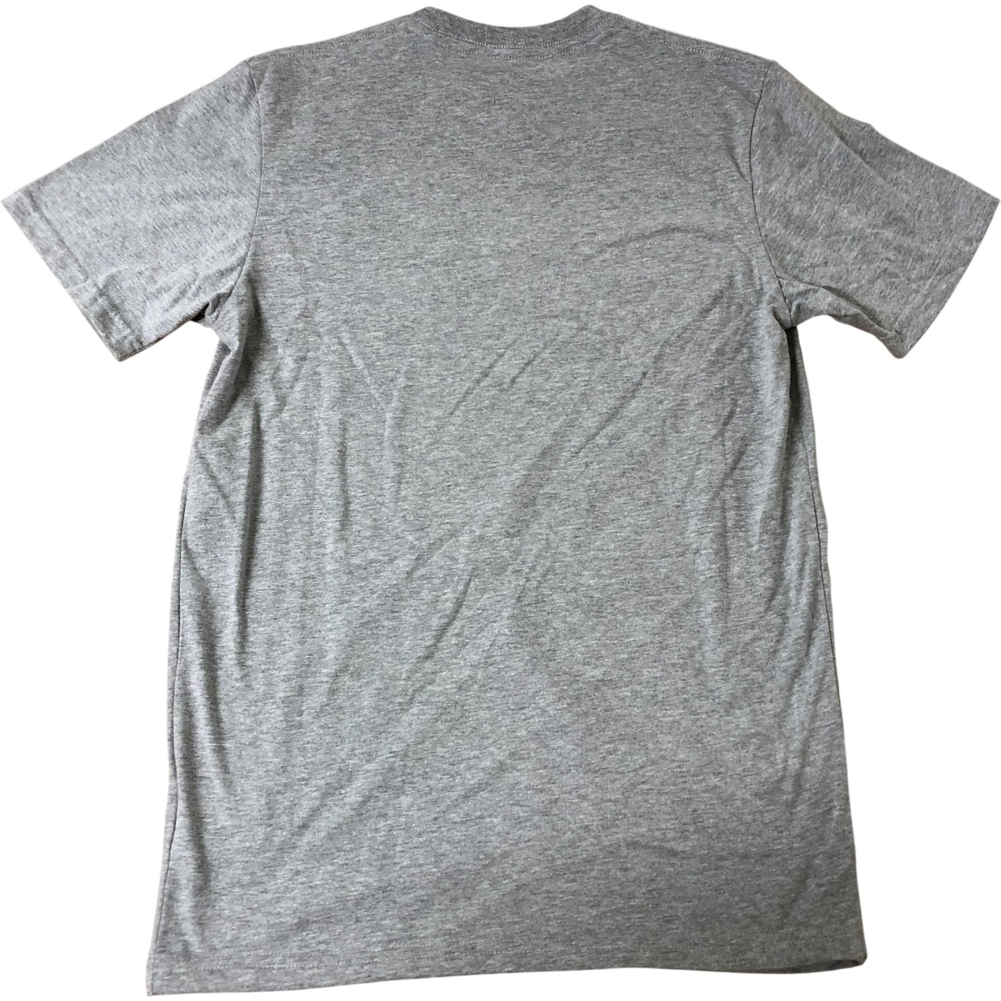 Men's Weird Fish Fished Graphic T-Shirt Small Grey Marl Cotton Blend