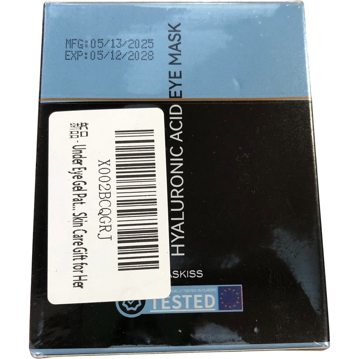 Maskiss Hyaluronic Acid Eye Mask 24 Pairs Hydrating Wrinkle Treatment