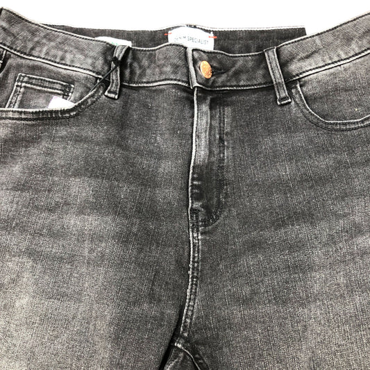 River Island Denim Specialist Black Slim Fit Jeans Classic Style New