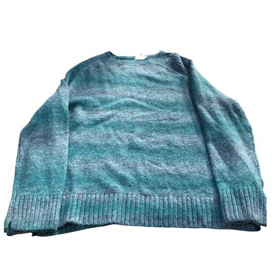 Women's Jumper Size 22 Knit Sweater Multicoloured Wool Blend Long Sleeve