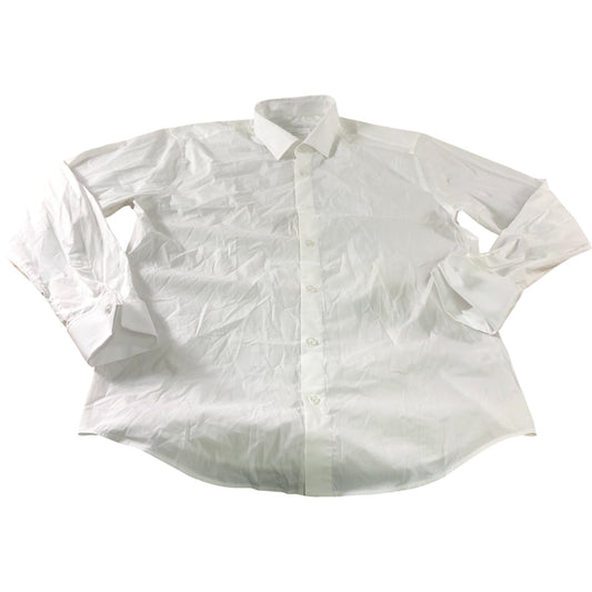 Limehaus White Slim Fit Shirt - Size 17.5"