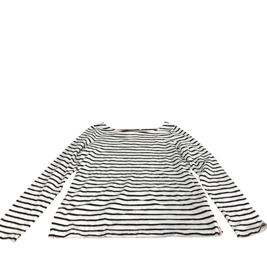 Boden Long Sleeve Striped Top Women's Casual Cotton Tee UK10