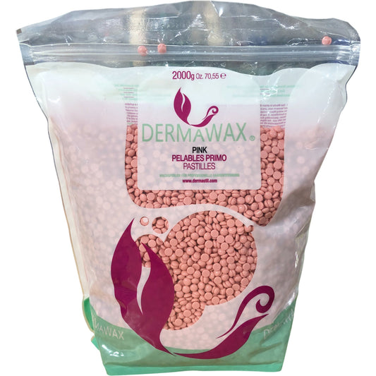 Dermawax Pink Pelables Primo Hair Removal Wax 2000g Efficient Easy Use