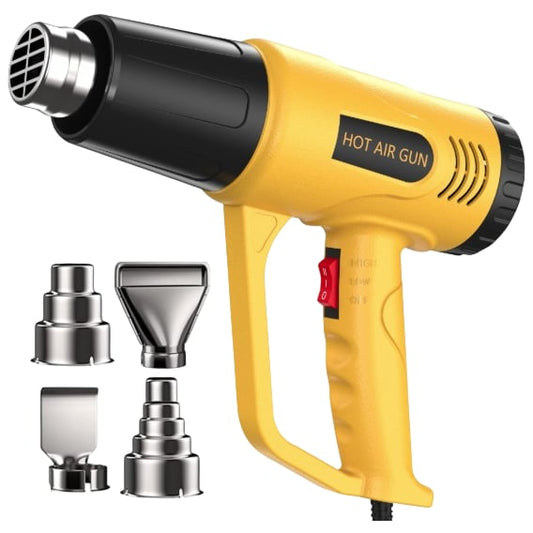 JT1001S Hot Air Gun with Accessories Heat Gun Tool Multi Use Home DIY Projects