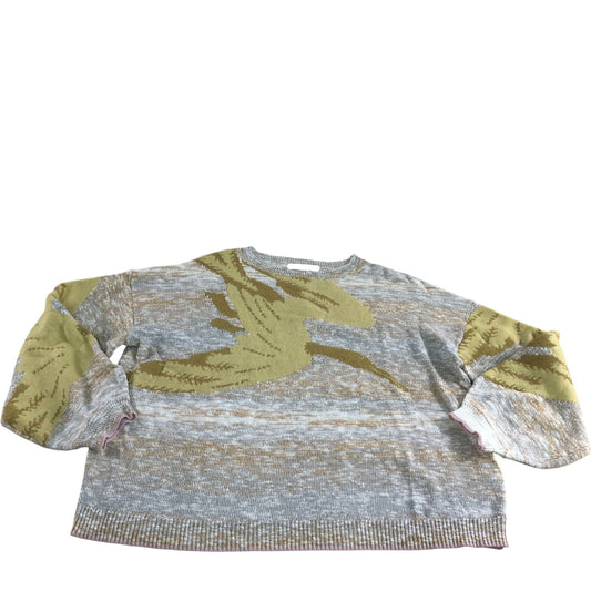 Ibis Intarsia Jumper UK12 Women's Multicolour Casual Sweater