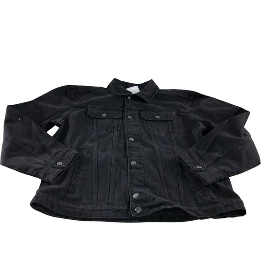 Crew Clothing Company Denim Jacket XL Men's Black Button Up Casual Style