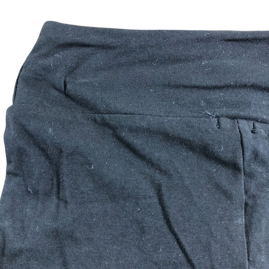 River Island High Waist Black Bicycle Shorts UK6 Women's Stretchy