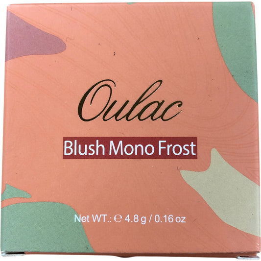 Oulac Blush Mono Frost F13 Carnival 4.8g Silky Buildable Colour Makeup