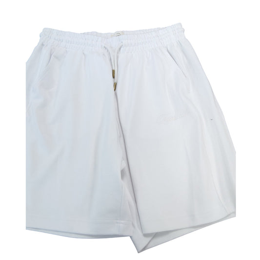 River Island Flowing Shorts HM Men's White Relaxed Fit Drawstring Size M