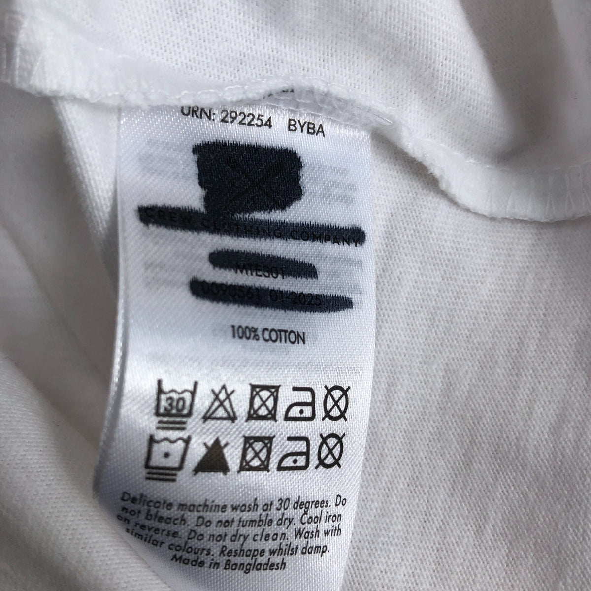 Crew Clothing Company White Casual T-Shirt Size M
