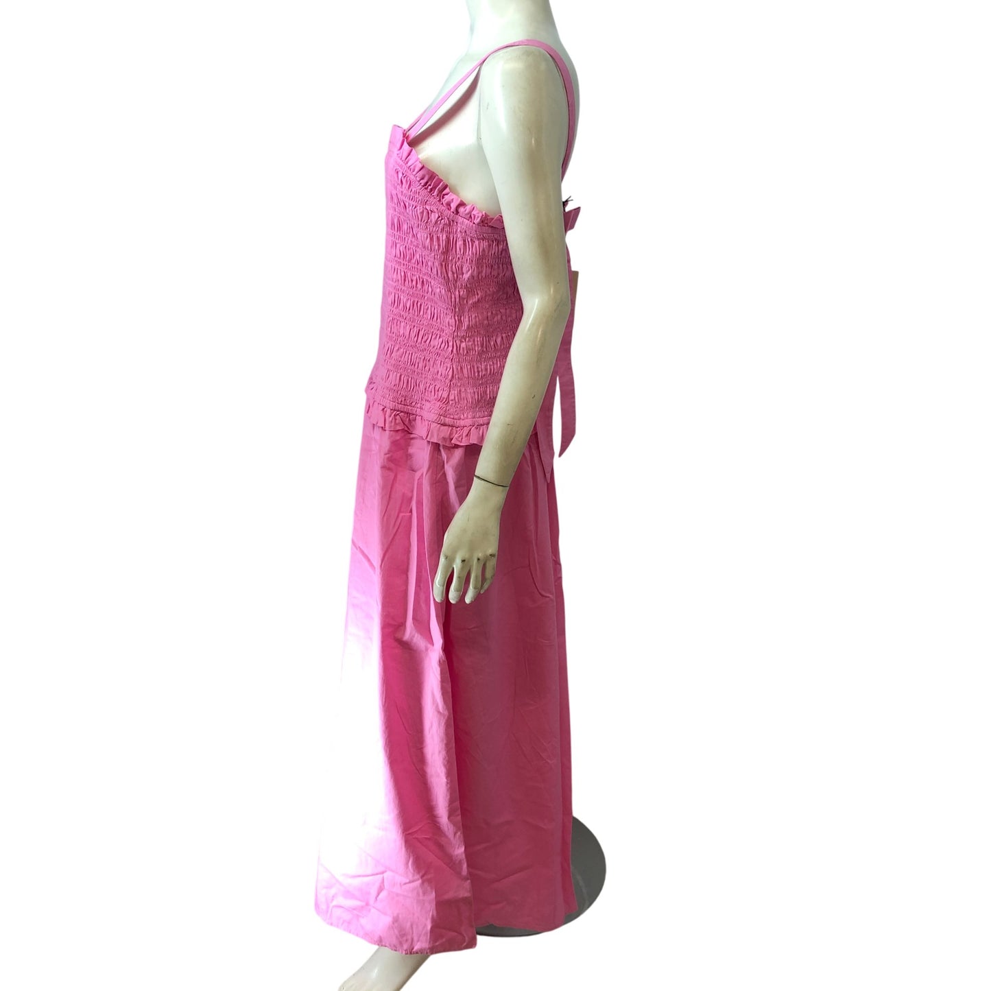 River Island Studios Pink Dress UK16 Women's Medium Strap Summer Style