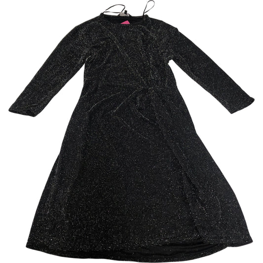 Long Sleeve Shimmer Dress UK8 Women's Party Dress Jersey