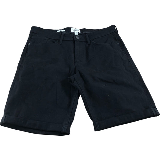 River Island Skinny Shorts W32 Men's Black Denim