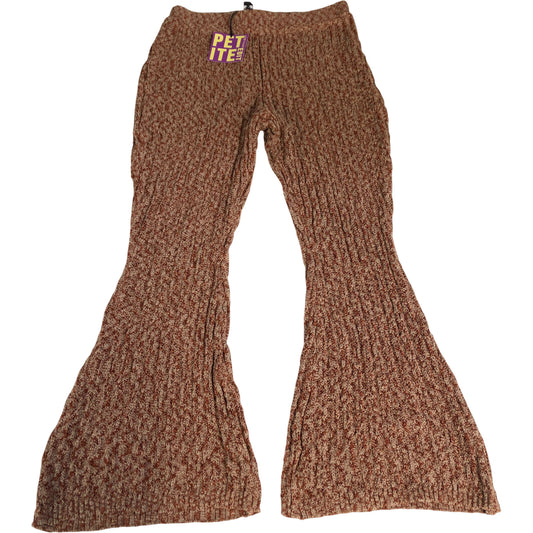 River Island Petite Trousers Women's Flared Knit Trousers Patterned